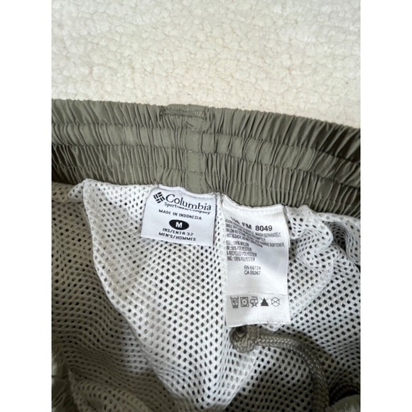 Columbia Performance Fishing Gear Convertible Shorts‎ Men's Green Pants Sz M - Picture 6 of 10
